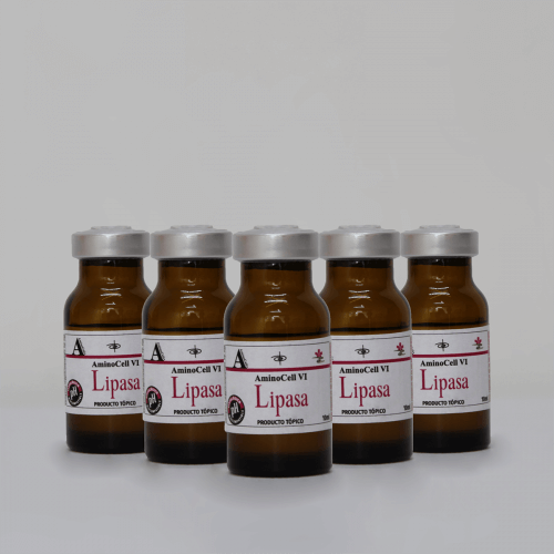 Lipasa 5 viales de 10ml.