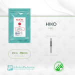 Hilos tensores WM-Hiko 19G x 38mm PDO para rinoplastia no quirúrgica, lifting nasal y definición del puente nasal con punta L actualizada.