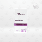 Tirzenda tirzepatida 50 mg Empaque